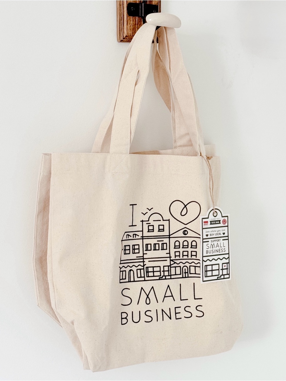 Now Designs Small Business Tote Bag [Set of 2] NWT